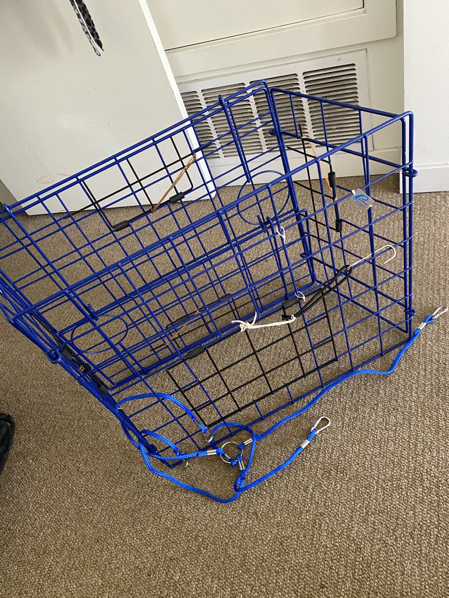 Folding Crab Trap With Top Door- Never Used