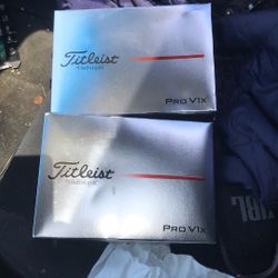 Brand New Titleist Pro V1x Golf Balls 