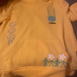 Brooklyn Cloth Fleece Hoodie Sweatshirt, Very Nice Graphic Design, M