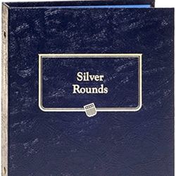Coin Collecting Album, Silver Rounds, Customize Your Book