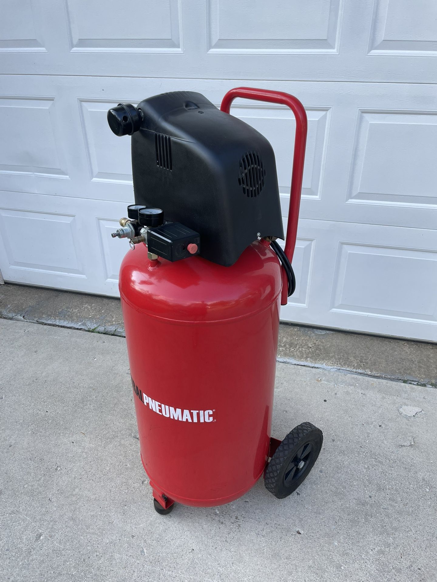 Central Pneumatic 26 Gallon 2 HP 240 psi Oil-Free Air Compressor