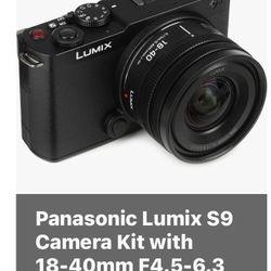 Panasonic LUMIX S9 Camera  