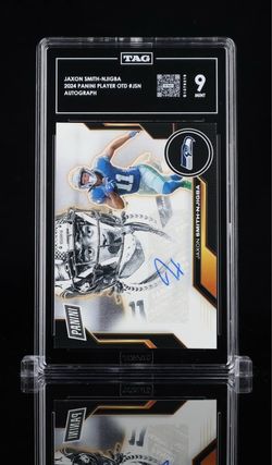 2024 POP 1 Panini Player OTD /25 Jaxon Smith-Njigba autograph card JSN $350 firm pick up in Orting shipping available    Sports cards football