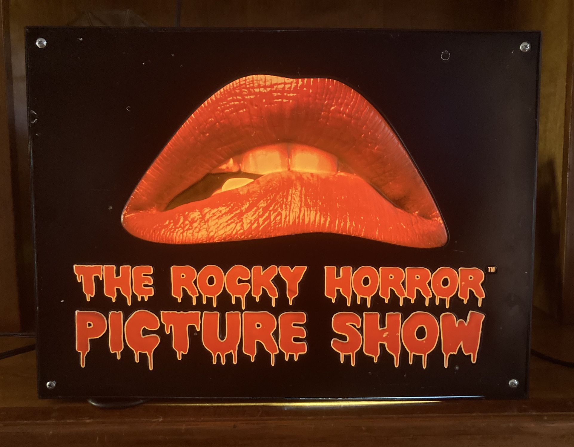 Original 2000 Rocky Horror Picture Show Light Box