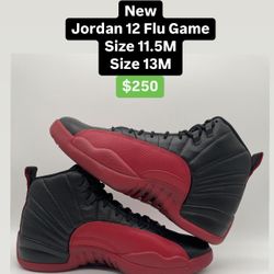 New- size 13- Air Jordan 12 Flu Game