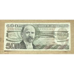MEXICO - 500 PESOS - 1984