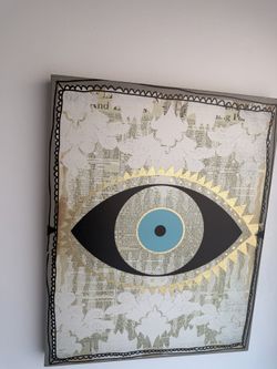 Evil eye frame