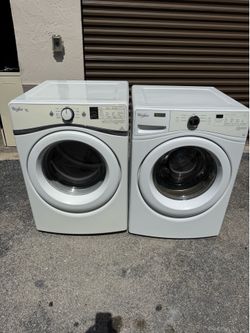 Washer and dryer good condition everything works fine