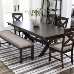 Used 72-90 Inch Extendable Dining Table 