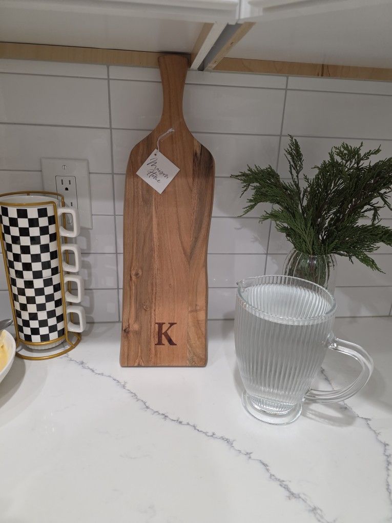 New wood board beautiful for the gift