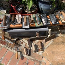 Concrete Tools From $5 To $10 Each.