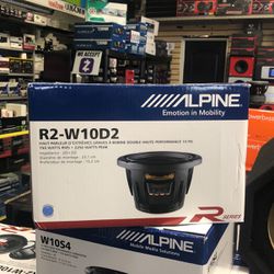 Alpine R2 10D2 Car 🚗 Audio For Sale