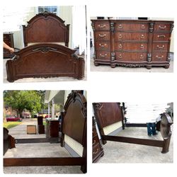 Queen Size Bed And Dresser