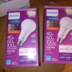 2 lightbulbs