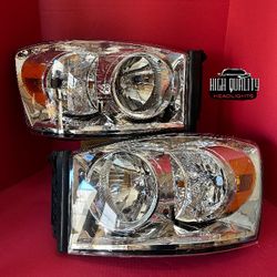 Dodge Ram 2006. 2008 headlights.
