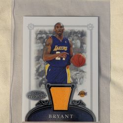 2007 NBA Topps Bowman Sterling Kobe Bryant Game Worn Patch