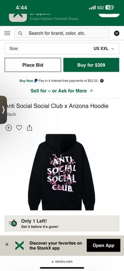 Anti Social Social Club Arizona Hoodie