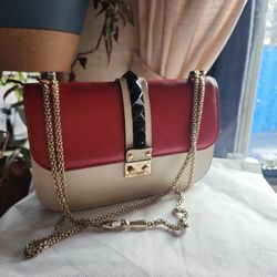 AUTHENTIC Valentino Garavani Glam Lock Flap Handbag