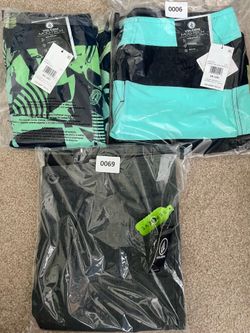 Boys Volcom swim shorts and chino shorts 30” waist