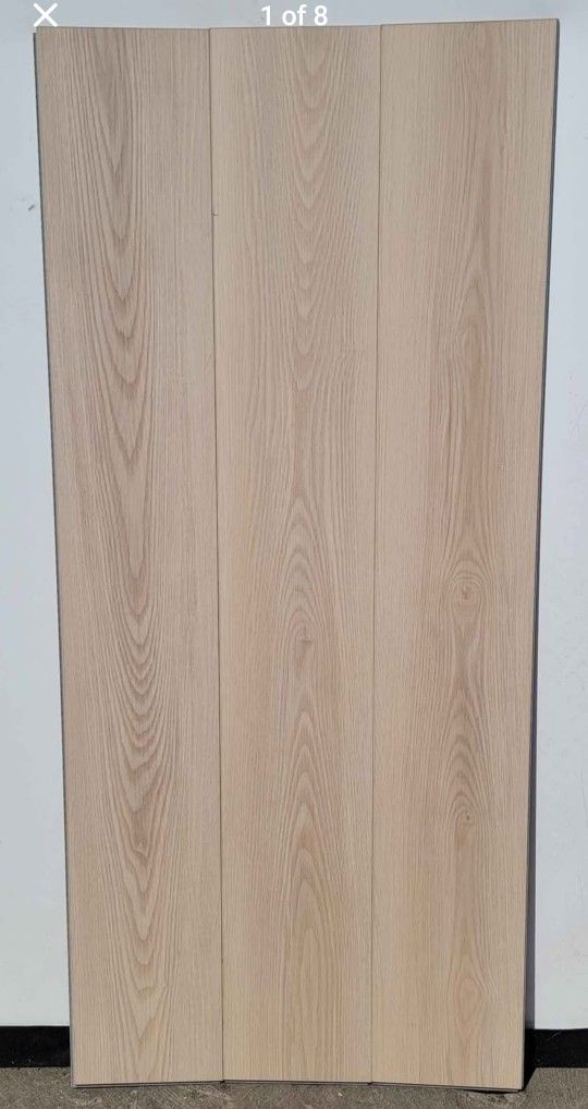 UTER Luxury Vinyl flooring , 7 "x 48"
8mm (1.5mm cork padding), 20MIL