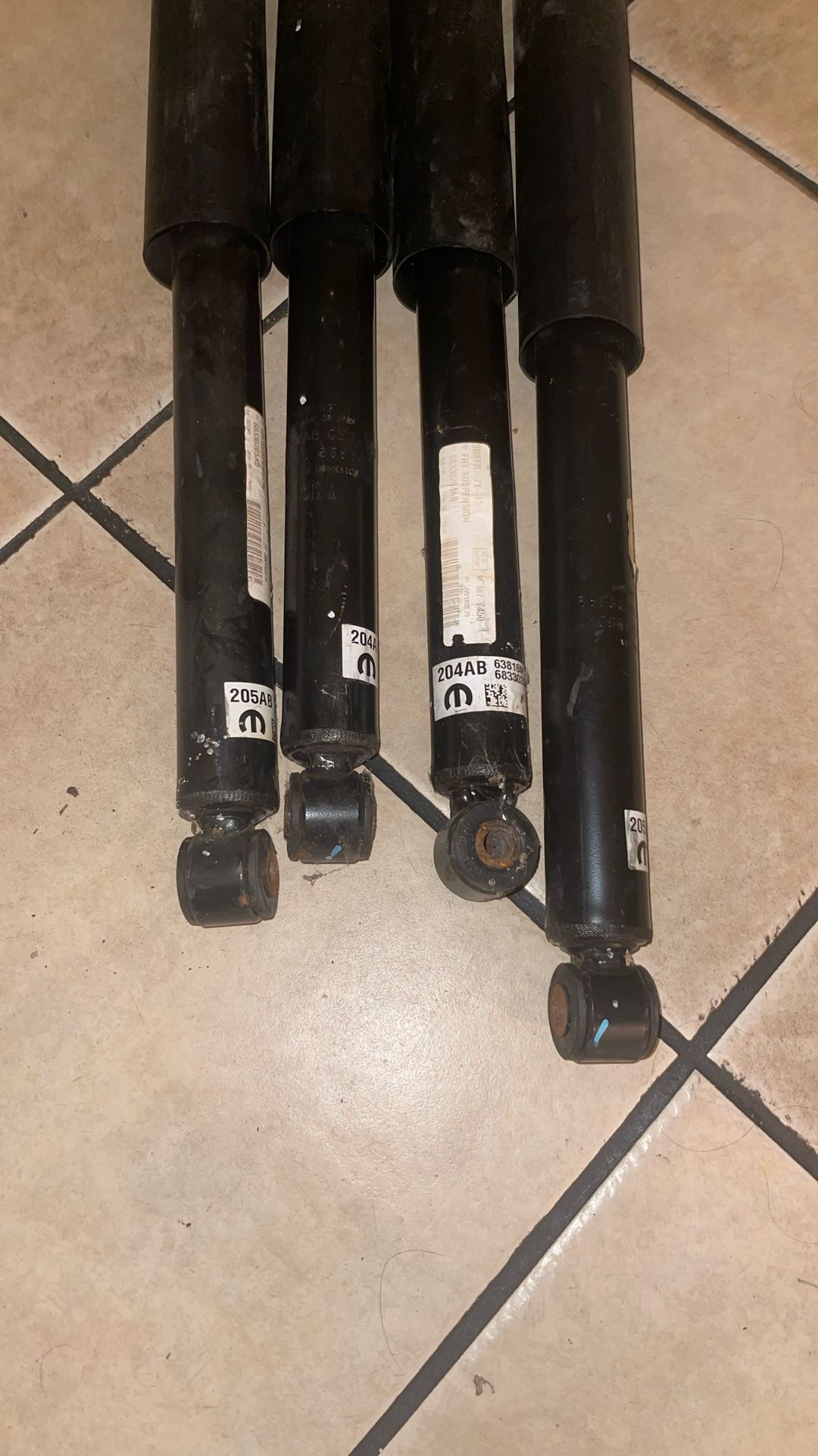 2018-2022 Jeep Wrangler JLU Sport Front And Rear Shocks
