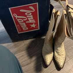 Tony Lama Women’s Boots And Matching Belt Size 6c