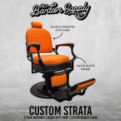 Custom STRATA Barber Chair
