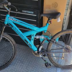 Girl's 24" Mountain Bike 18 Speed
