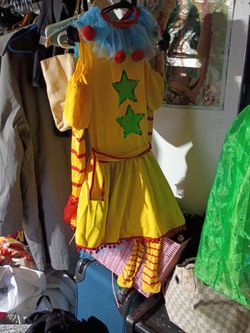 Clown Halloween Costume Dress