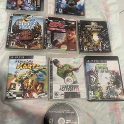 PS3 Games Lot Of 9