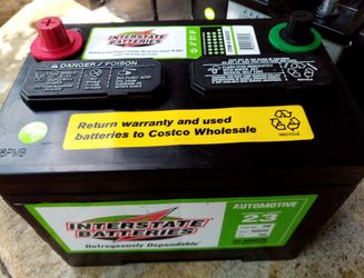 Interstate group 24F car truck battery perfect condition
