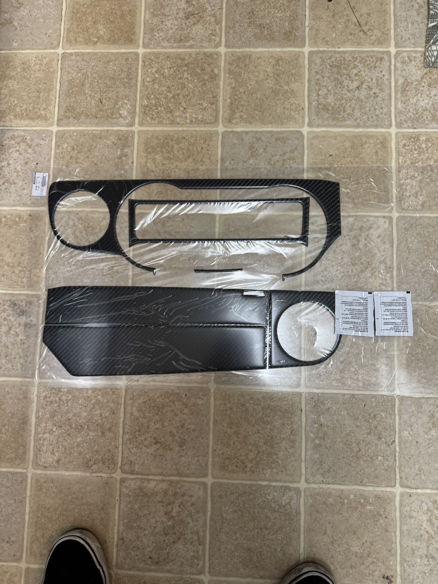 Mustang Carbon Fiber Dash