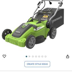 Greenworks 16” inch Lawn Mower