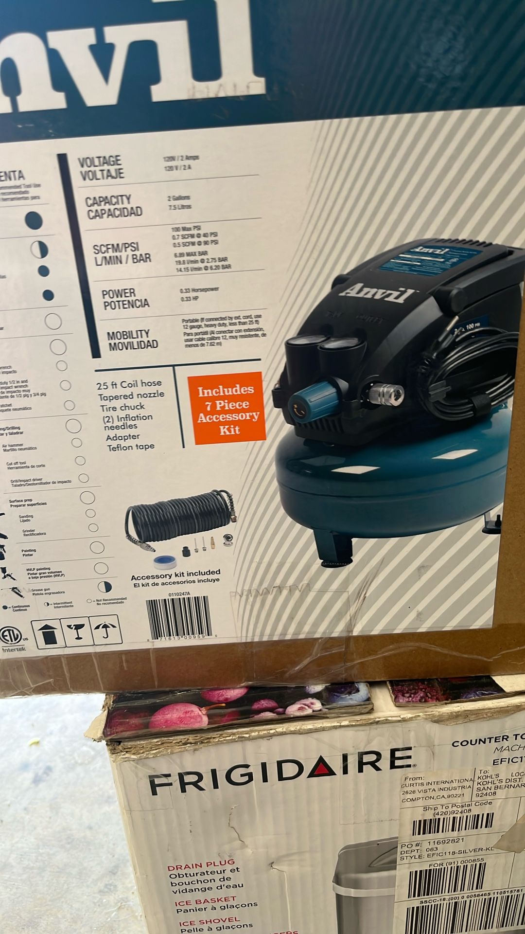 Anvil Air Compressor