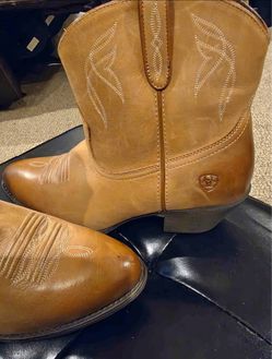 Ariat Women's Leather Western Ankle Boots