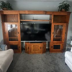 Lighted Wall Unit/Media Center