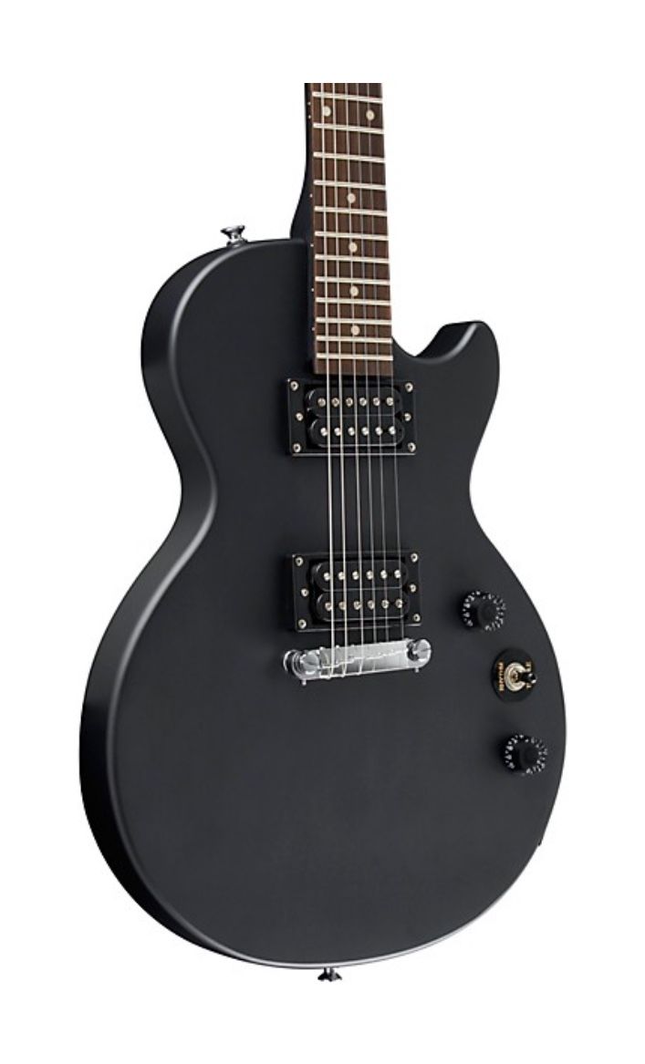 Epiphone Les Paul Special-I Limited Edition Electric Guitar Worn Black and Amp
