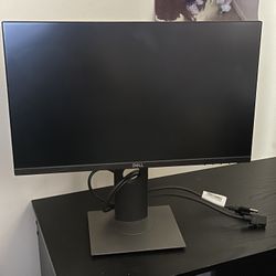 All Black Dell Monitor 