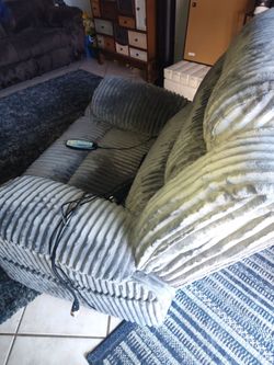 Massage heat recliner chair