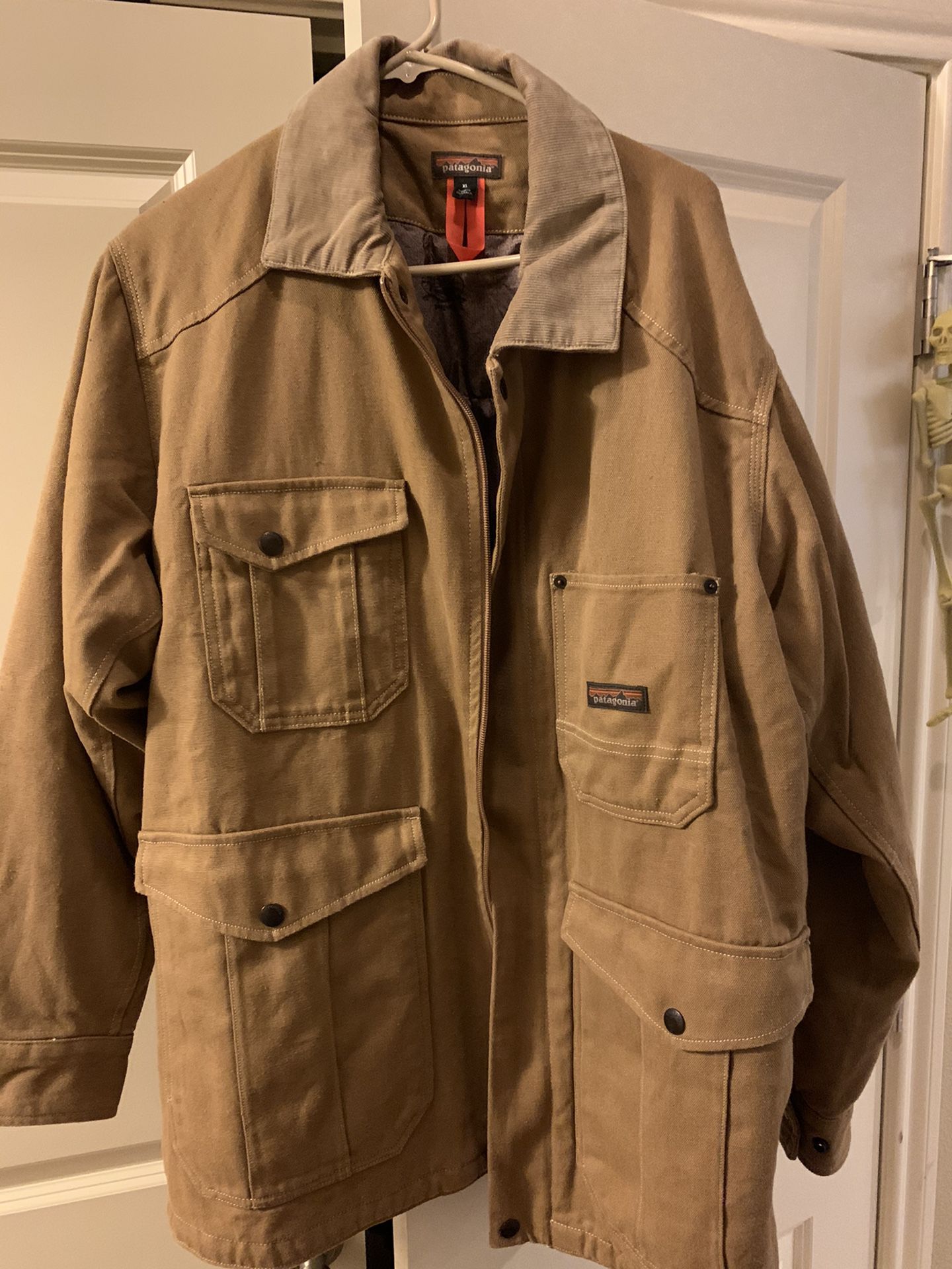 Patagonia Worn Wear Men’s Jacket-Brown-Size XL