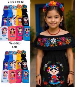 Girls Mexican Dresses - Variedad de Vestidos Méxicanos Para Niñas