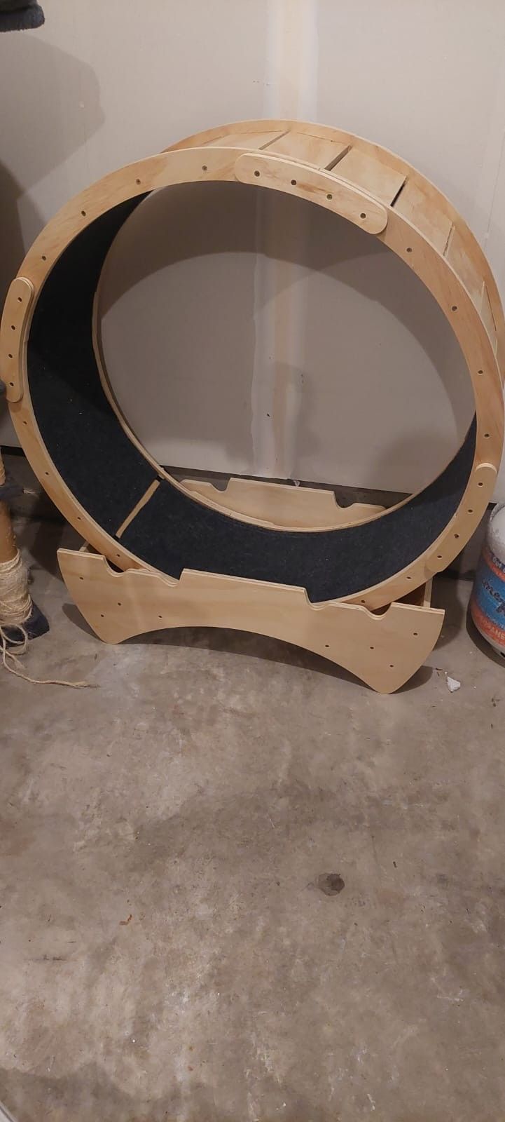 Large Cat Wheel And Cat Tree/Condo