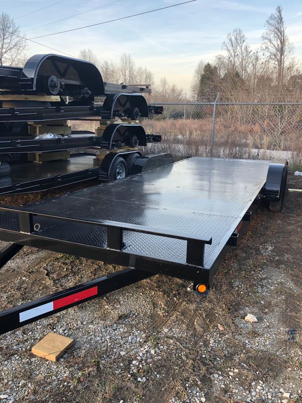 Car hauler car trailer tow truck dolly bumper pull traile trailers 2