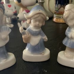 3 Eckerd Porcelain Vintage Child Figure Dutch Girls 