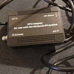 Nintendo 64 Rfu Adapter 