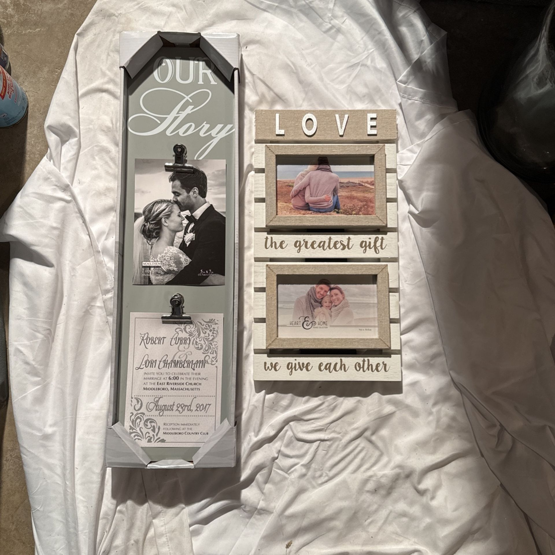 Brand New Wedding Frames