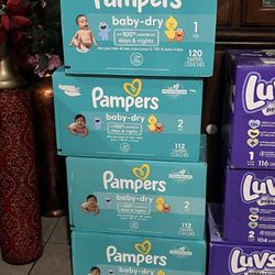 Pampers diapers