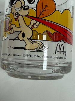 Vintage 1978 McDonald’s Garfield collectible mugs