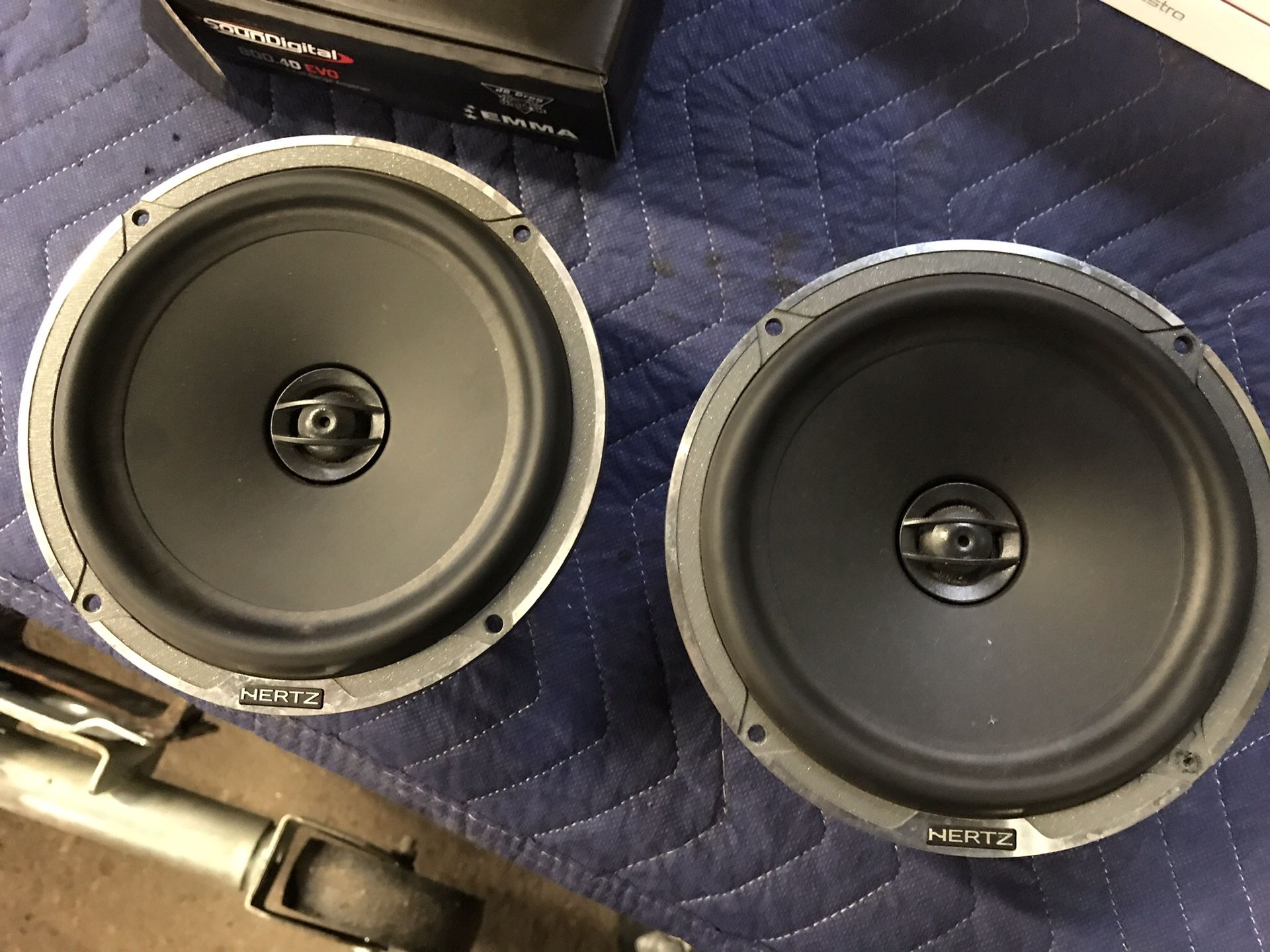 Hertz Mille Pro 6.5” speakers