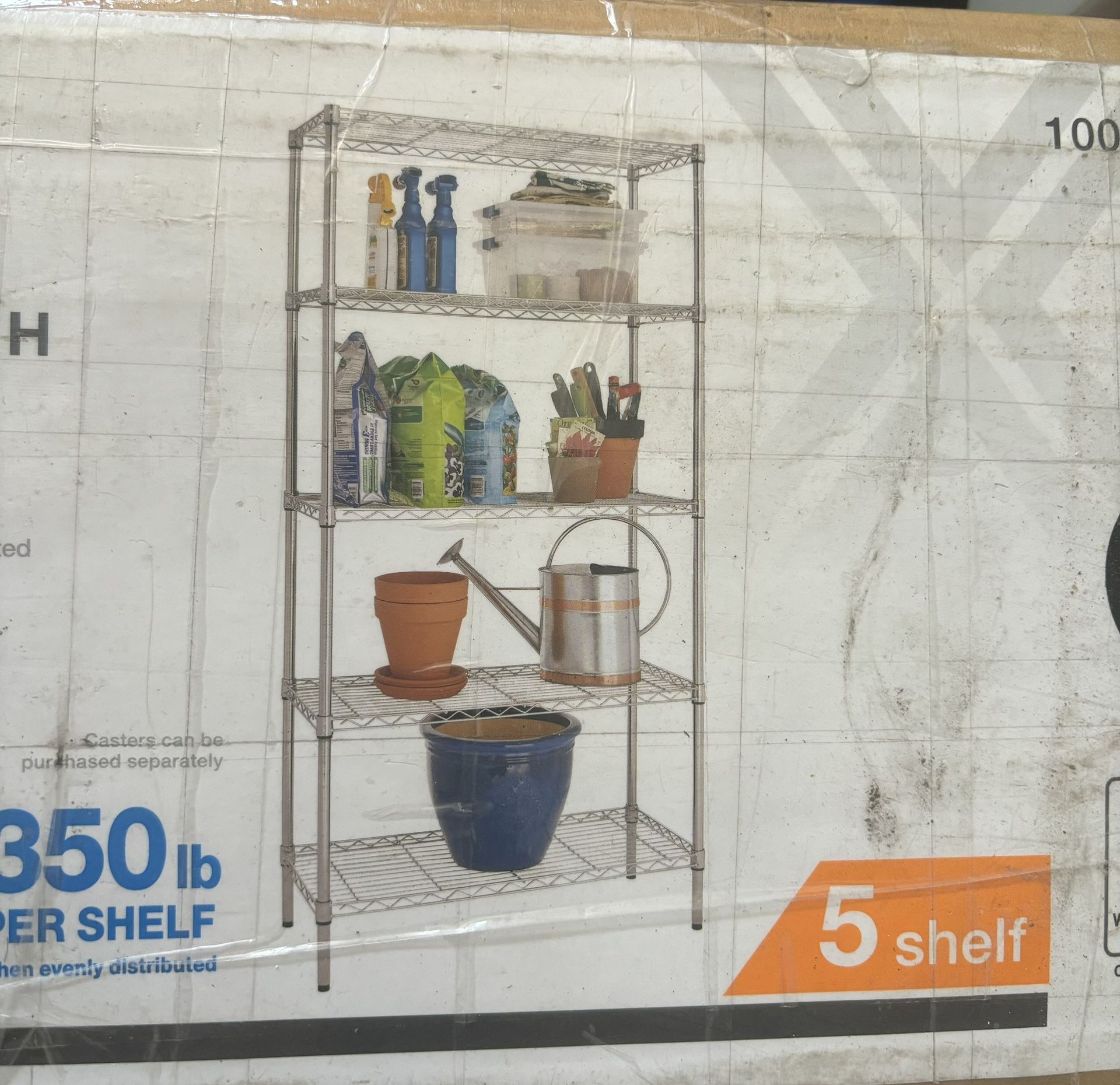 Chrome Shelf only Each